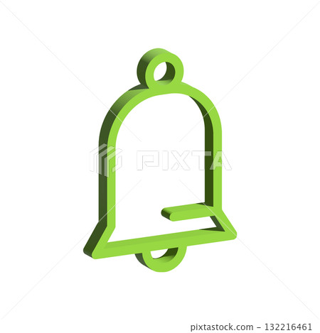 Bell icon design template Bell icon design template 132216461