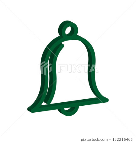 Bell icon design template Bell icon design template 132216465