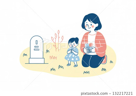 家人掃墓－秋分/春分影像 132217221