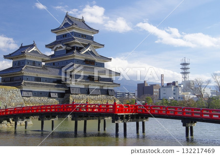  夏天的松本城 132217469