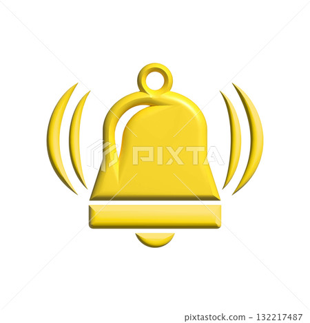 Bell icon design template 132217487