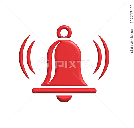 Bell icon design template Bell icon design template 132217491