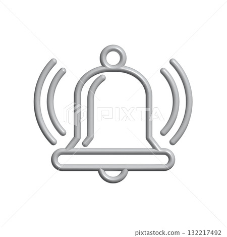 Bell icon design template 132217492