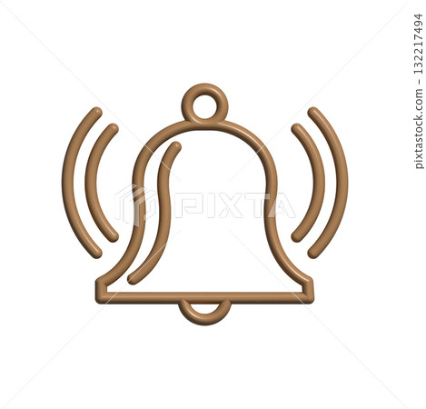 Bell icon design template Bell icon design template 132217494