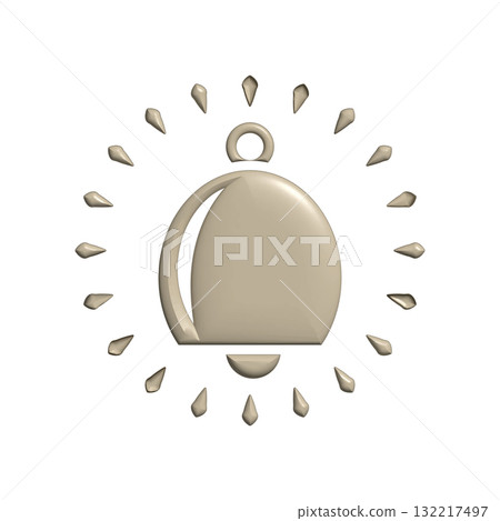 Bell icon design template 132217497