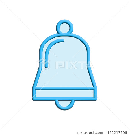 Bell icon design template Bell icon design template 132217506
