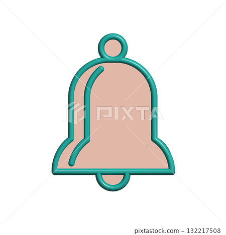 Bell icon design template Bell icon design template 132217508
