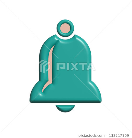 Bell icon design template Bell icon design template 132217509