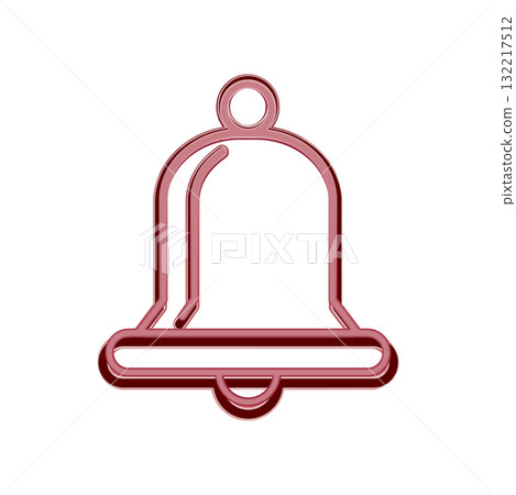 Bell icon design template 132217512