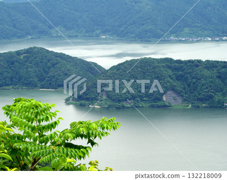 Mikata Five Lakes from the observation deck 132218009