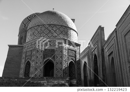 Mausoleums of the Shah-i-Zinda Ensemble. Samarkand, Uzbekistan Mausoleums of the Shah-i-Zinda Ensemble. Samarkand, Uzbekistan 132219423
