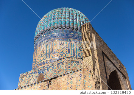 Bibi-Khanym Mosque exterior, Samarkand, Uzbekistan Bibi-Khanym Mosque exterior, Samarkand, Uzbekistan 132219430