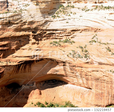 Small Ancient Building Canyon De Chelly 132219457