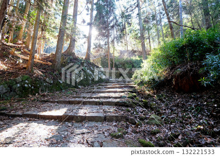 岐阜縣惠那市_通往岩村城的山路_2025年1月8日 132221533