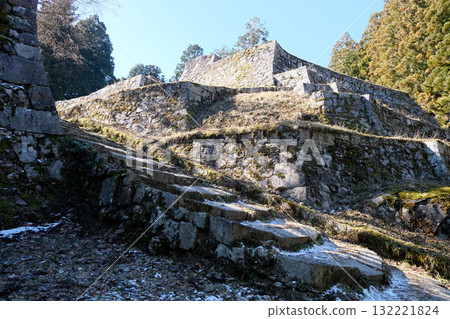Ena City, Gifu Prefecture_Iwamura Castle Six-Step Wall 9_January 2025 Ena City, Gifu Prefecture_Iwamura Castle Six-Step Wall 9_January 2025 132221824