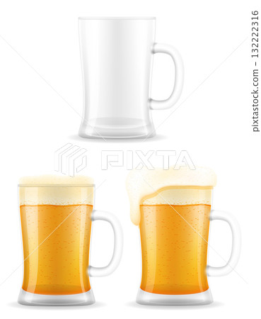 beer in mug transparent cartoon stock vector illustration isolated beer in mug transparent cartoon stock vector illustration isolated 132222316