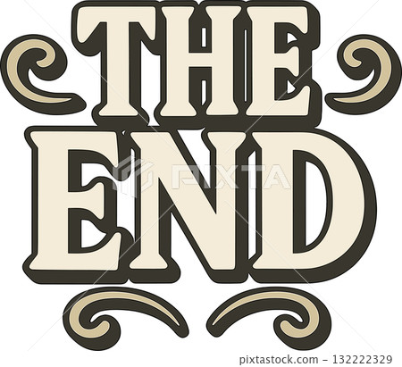 Illustration of the End character 132222329