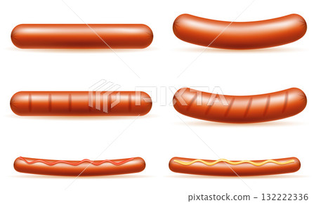 sausage meat cartoon stock vector illustration isolated sausage meat cartoon stock vector illustration isolated 132222336