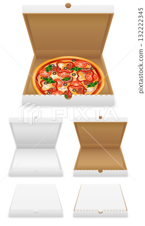 pizza with cheese tomato salami olive champignon onion cartoon stock vector illustration isolated pizza with cheese tomato salami olive champignon onion cartoon stock vector illustration isolated 132222345