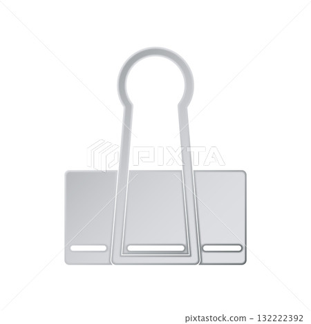 Paperclip icon design template Paperclip icon design template 132222392
