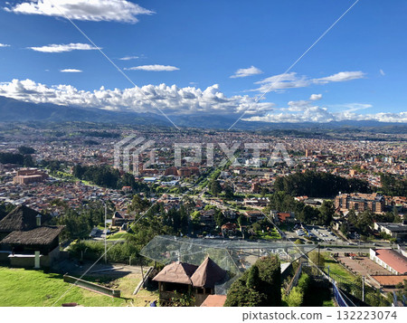 從山頂俯瞰昆卡市 從山頂俯瞰昆卡市 132223074