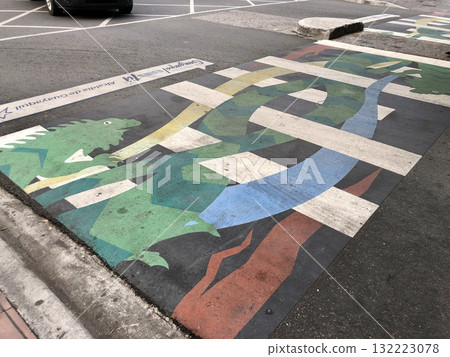 Crosswalk in Guayaquil Crosswalk in Guayaquil 132223078