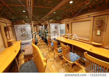 Inside JR Kyushu Yamasemi Kawasemi car No. 2 132224102