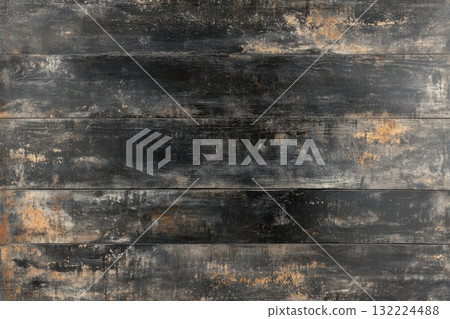 Textured Black Wooden Background with Rustic Elements and Natural Patterns for Design Projects Textured Black Wooden Background with Rustic Elements and Natural Patterns for Design Projects 132224488