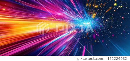 Warp Speed Light Streaks Blending in a Vibrant Spectrum of Colors for Dynamic Visual Impact and Stunning Visual Narratives Warp Speed Light Streaks Blending in a Vibrant Spectrum of Colors for Dynamic Visual Impact and Stunning Visual Narratives 132224982