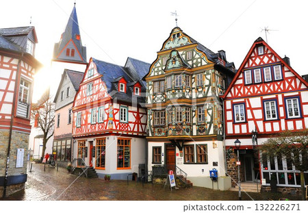 Idstein's half-timbered houses and streetscape Idstein's half-timbered houses and streetscape 132226271