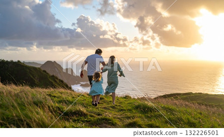 family holding hands 132226501