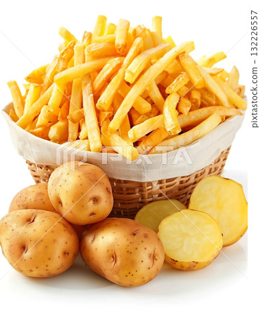 從原料到成品：馬鈴薯和薯條 132226557