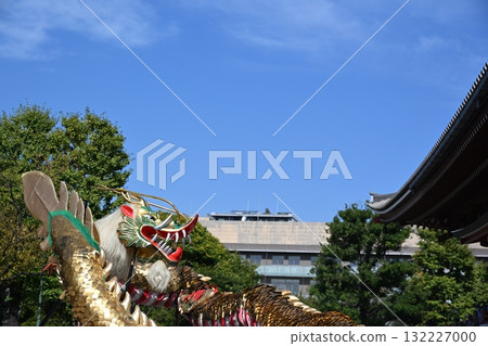 Golden Dragon Dance at Sensoji Temple, Tokyo Golden Dragon Dance at Sensoji Temple, Tokyo 132227000