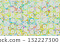 Texture-packed nostalgic summer floral pattern 132227300