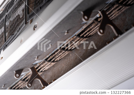 Dirty air conditioner blower 132227366