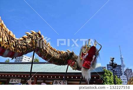 東京淺草寺金龍舞 東京淺草寺金龍舞 132227558
