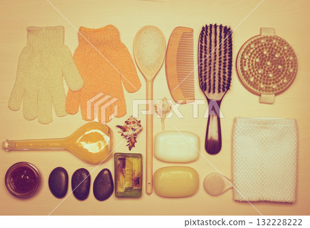 Set for care of skin body, bath accessories Set for care of skin body, bath accessories 132228222