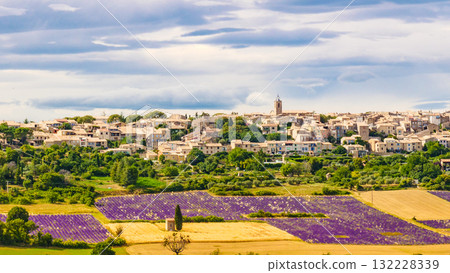 Puimoisson village in Provence France 132228339