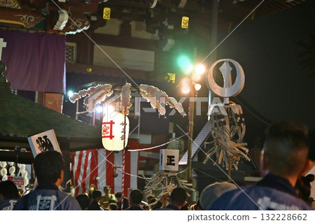Lantern parade ceremony at Ikegami Honmonji Temple, Tokyo Lantern parade ceremony at Ikegami Honmonji Temple, Tokyo 132228662