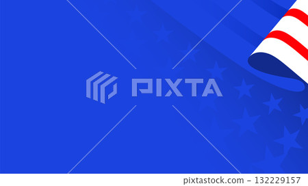 Red Blue stars flag multi nation color abstract background Red Blue stars flag multi nation color abstract background 132229157