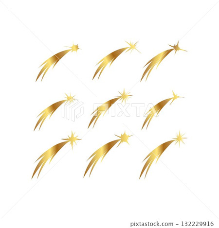 Golden Shooting Stars Collection free 132229916