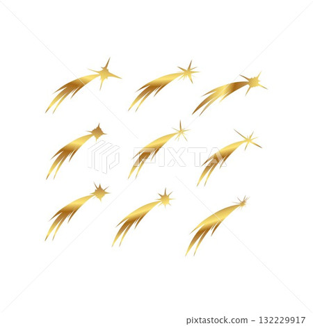 Golden Shooting Stars Collection free 132229917