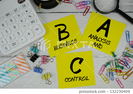 BAC Abbreviation of Business Analysis And Control text phrase of business and financial concept BAC Abbreviation of Business Analysis And Control text phrase of business and financial concept 132230409