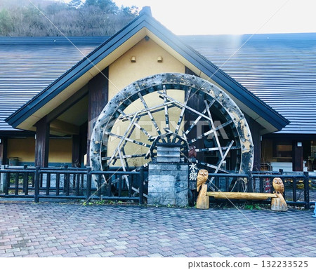 The Water Mill of Serenity - Time flows peacefully with each revolution. 132233525