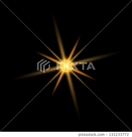 vector illustration of a bright yellow sun vector illustration of a bright yellow sun 132233772