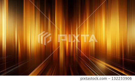 A long, thin strip of gold with a dark background. The gold strip is lit up and he is a reflection of the light 132233906