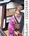 一個穿著日本服裝的女人 一個穿著日本服裝的女人 132234164