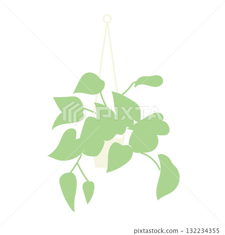 圖庫插圖: 盆栽盆栽植物的插圖 圖庫插圖: 盆栽盆栽植物的插圖 132234355