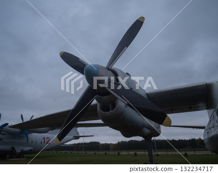 metal parts closeup, detailed view of turbine blades, mechanical metal components with detailed turbine blade views, closeup of intricate metal turbine blades and hub including propeller metal parts closeup, detailed view of turbine blades, mechanical metal components with detailed turbine blade views, closeup of intricate metal turbine blades and hub including propeller 132234717