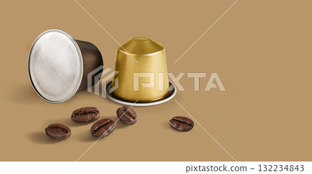 Stylish Coffee Capsules and Aromatic Coffee Beans for your daily brews Stylish Coffee Capsules and Aromatic Coffee Beans for your daily brews 132234843